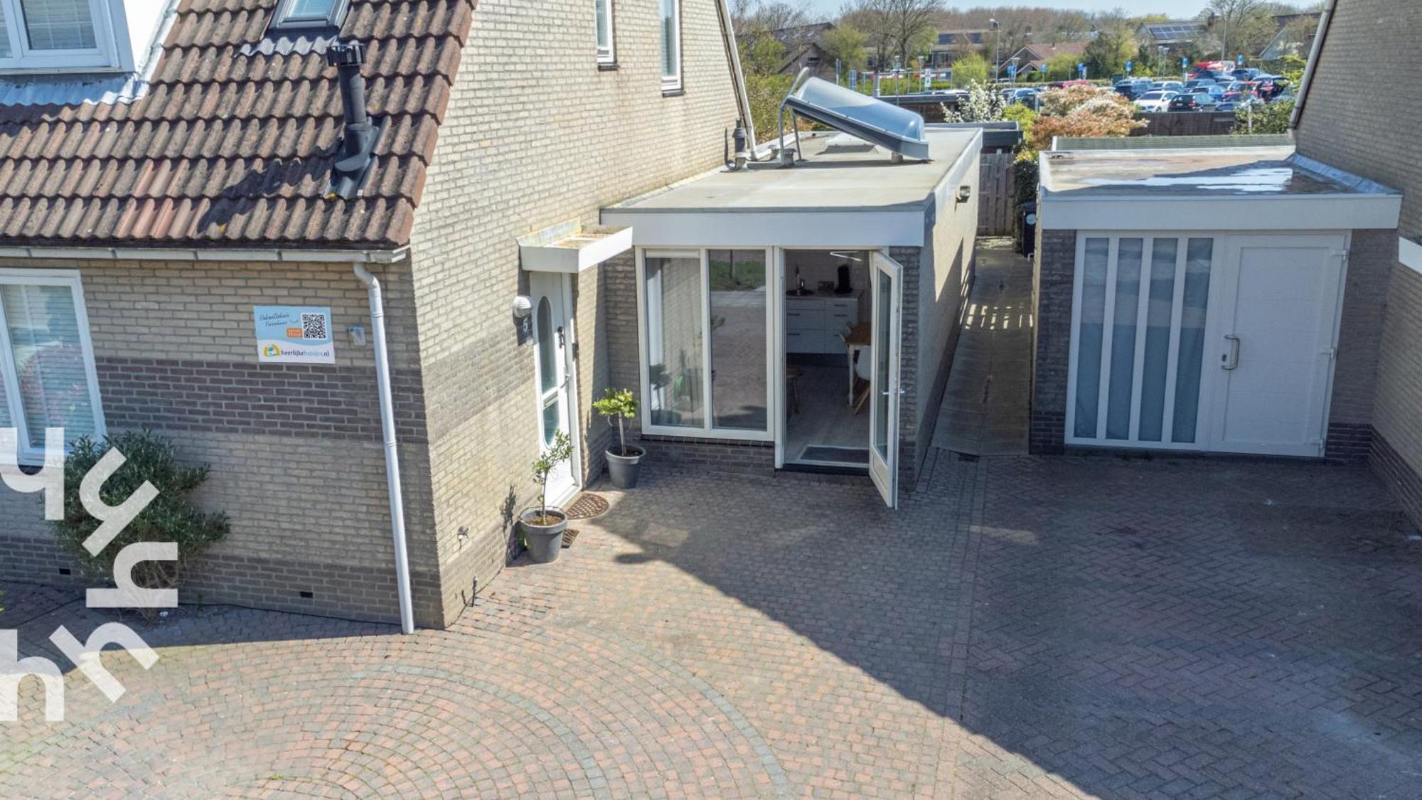 Fijne Vakantiewoning In Domburg Op Loopafstand Strand En Centrum Met Parkeerplaats Buitenkant foto